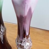 Vallauris flamed soliflore vases