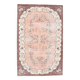 5x8 Peah Pink & Brown Floral Pattern Vintage Rug, 166x258Cm