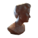 Bust woman of the 50s in terracotta