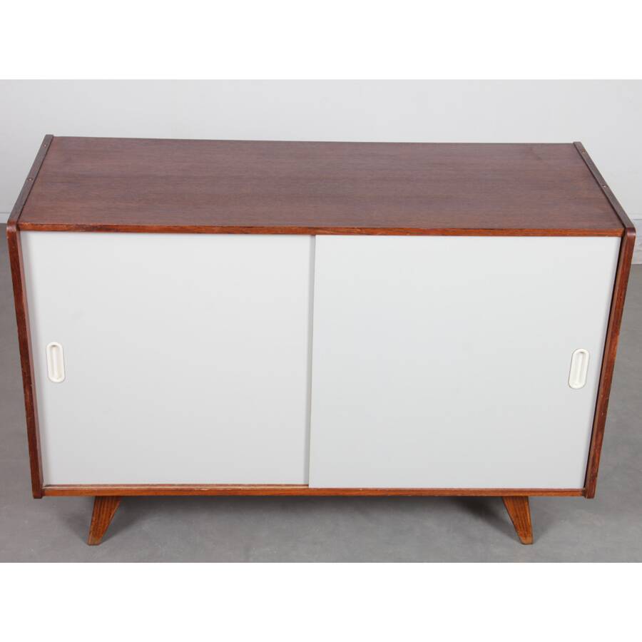 Vintage oak chest of drawers by Jiri Jiroutek, model U-452, 1960