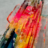 Set of 3 vintage wall lights 'Chartres' Willem Van Oyen Raak