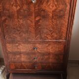 18th century secretary in Cuban mahogany