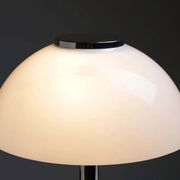 Plexi & chrome table lamp by Beisl Leuchten