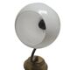 Art Deco metal wall lamp, Poland, 1950s