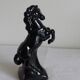 Black ceramic horse
