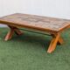 Vintage 1980s Brutalist Ceramic Coffee Table