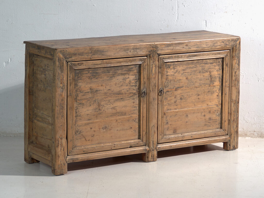 Antique pine wood sideboard – China, circa 1930