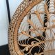Emmanuelle peacock rattan armchair
