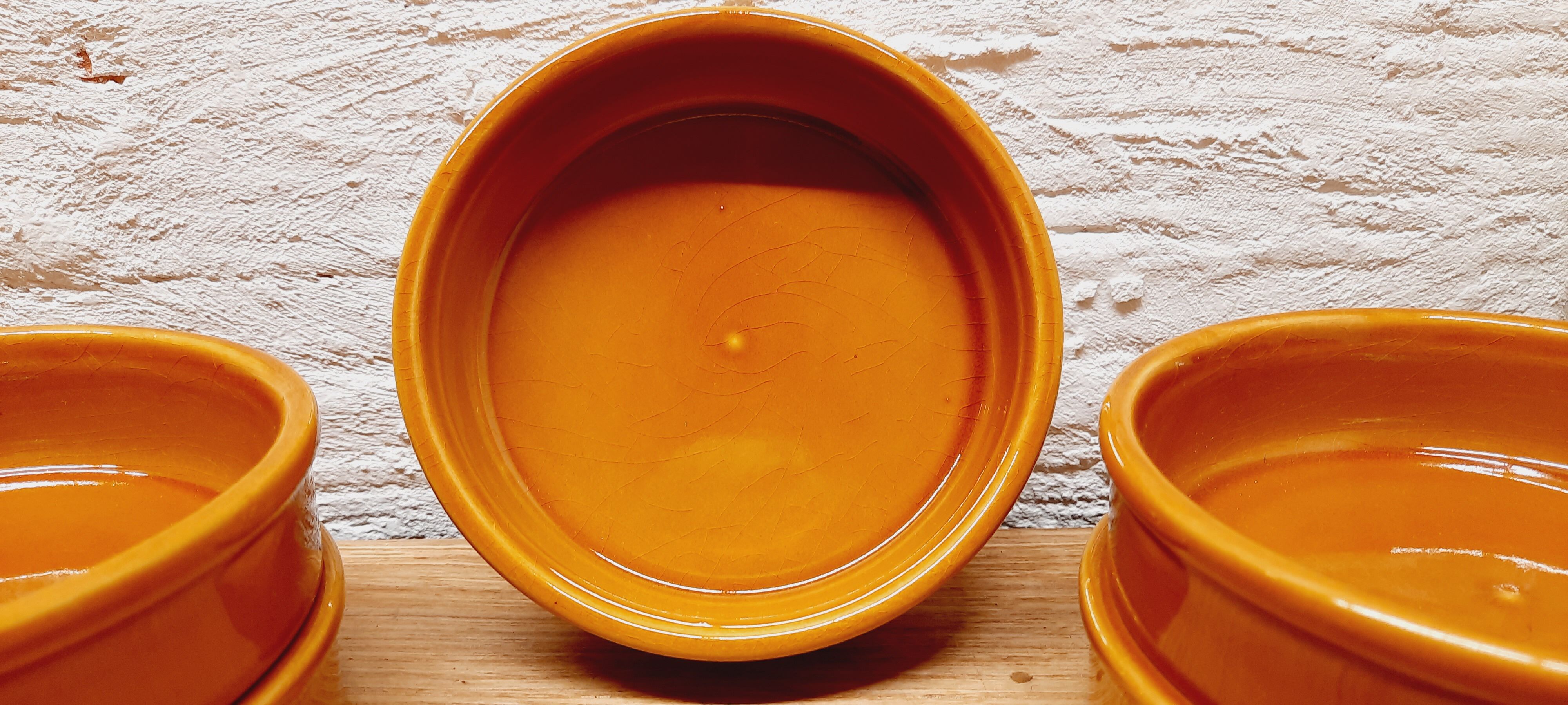 Lot 5 crème brûlée cups