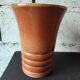 Vase en grès émaillé brun – fabrication française – XXᵉ siècle