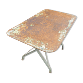 Table extérieure verte