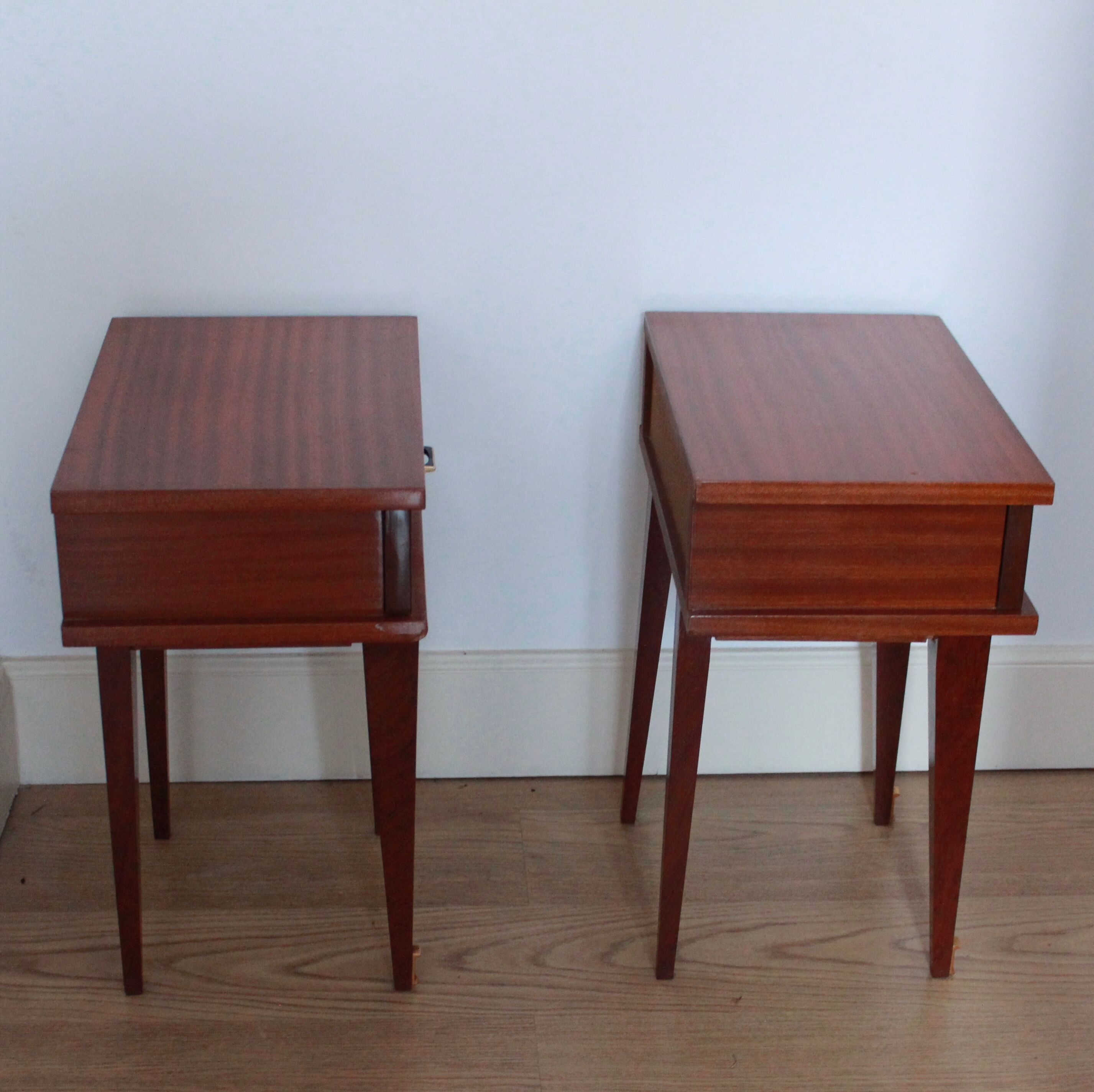 Paire de chevets vintage 1970