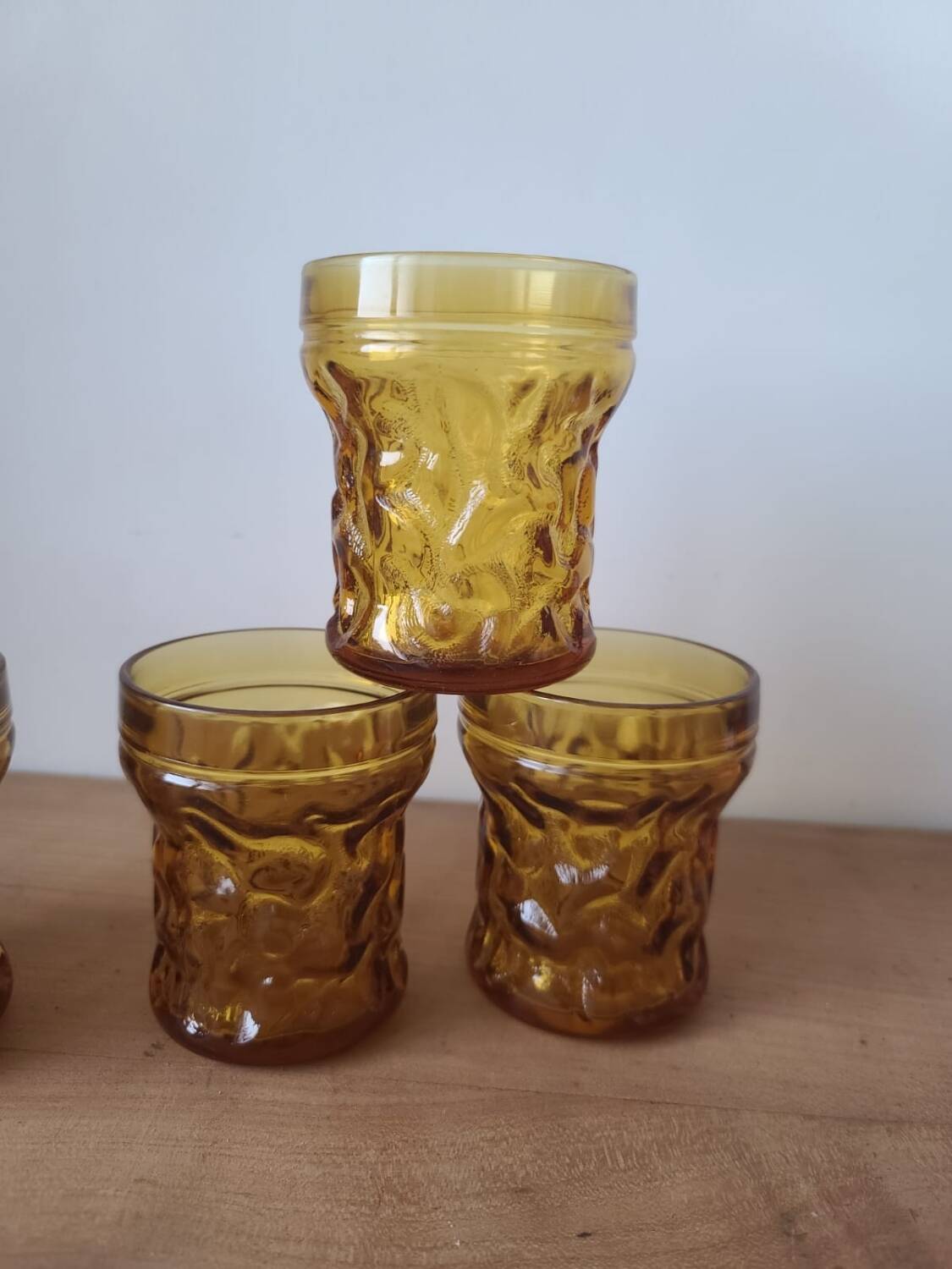 Water glass - old orangeade glass (1970s) "Bahia" model by B