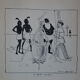 Dessin a l'encre de chine vers 1910