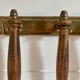 Porte ustensiles en laiton et bois