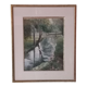 Watercolor signed-landscape
