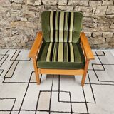 Pine fireside chair 1970