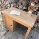 Bureau ancien en bois rénové