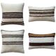 Set of 4 vintage kilim cushion covers 41x61 cm