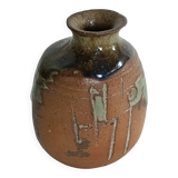 Michel delmotte miniature vase display object 1979