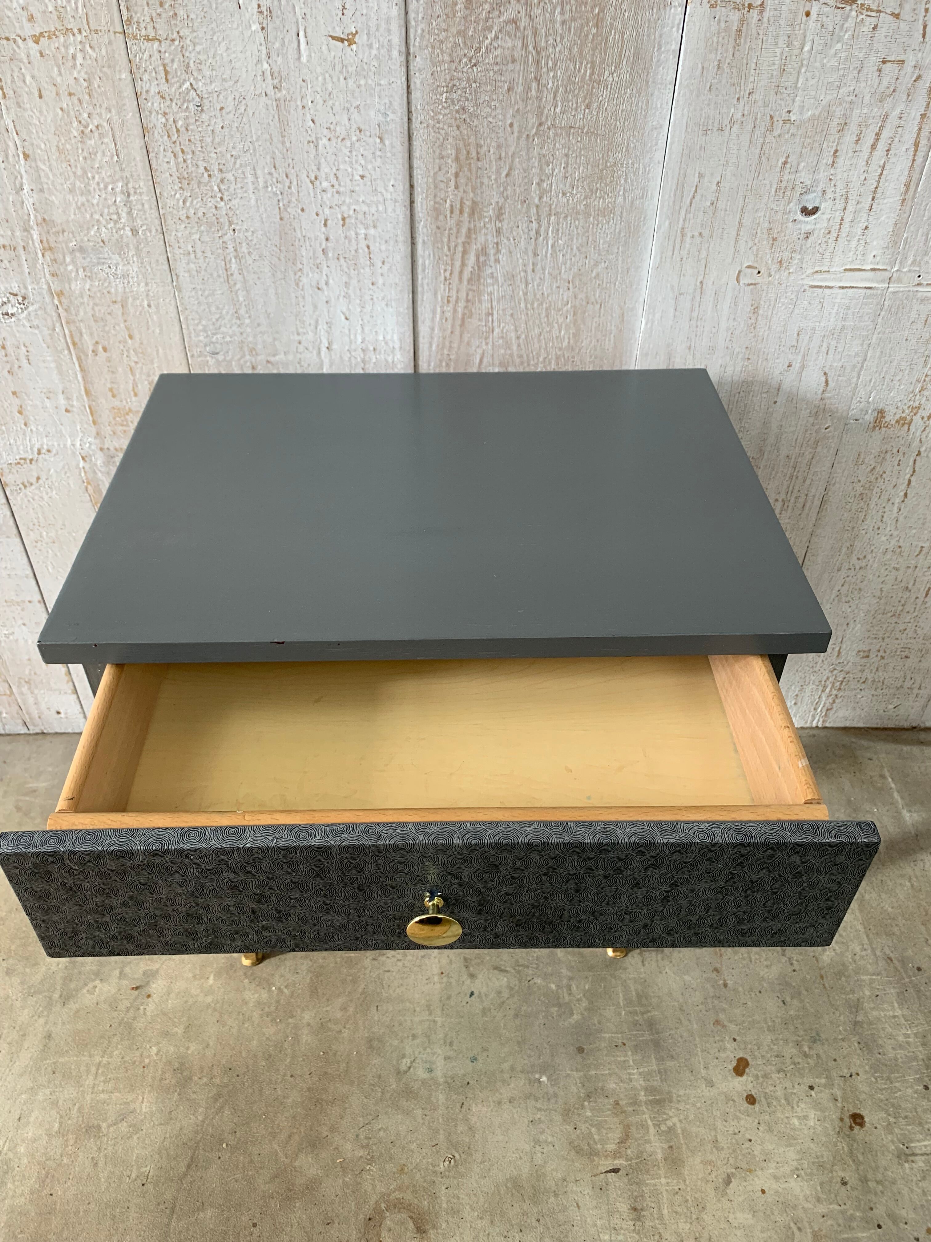 Vintage bedside table