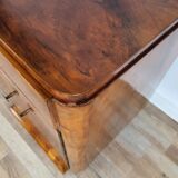 Art Decò Bedsides in Walnut