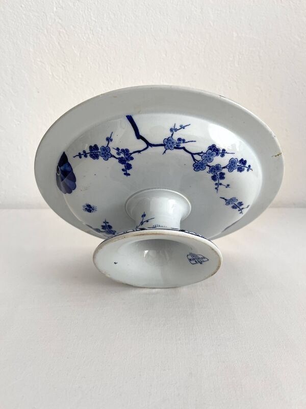 Compotier en terre de fer ''Japon'' Creil et Montereau fin 19eme