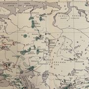 Sources d’énergie — Ancien continent | Carte thématique originale