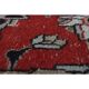 1970s Vintage Persian Handmade Wool Red Oversized Area Rug 298x383