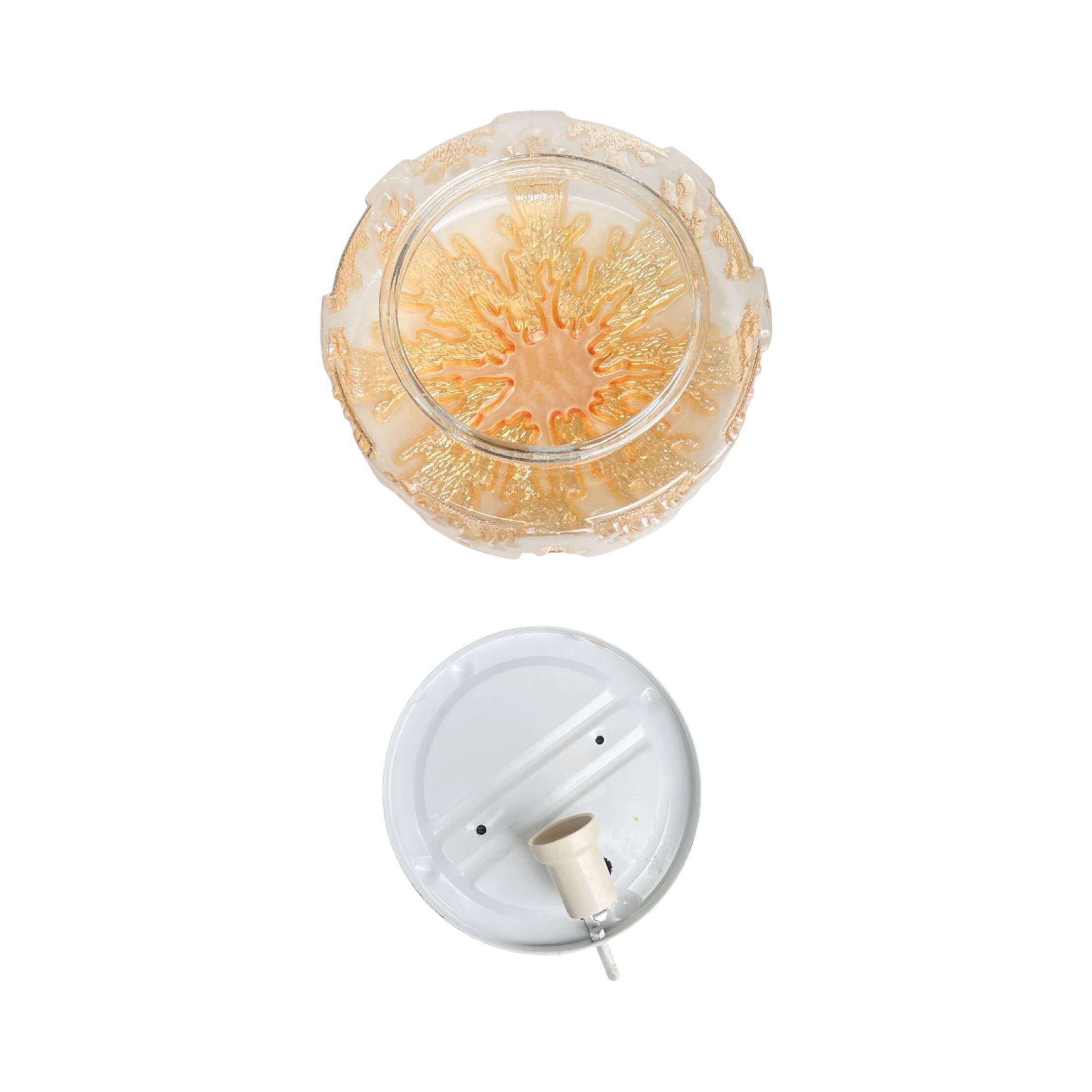 Eickmeier Leuchten ceiling lamp, Hollywood Regency Germany, 1970s.