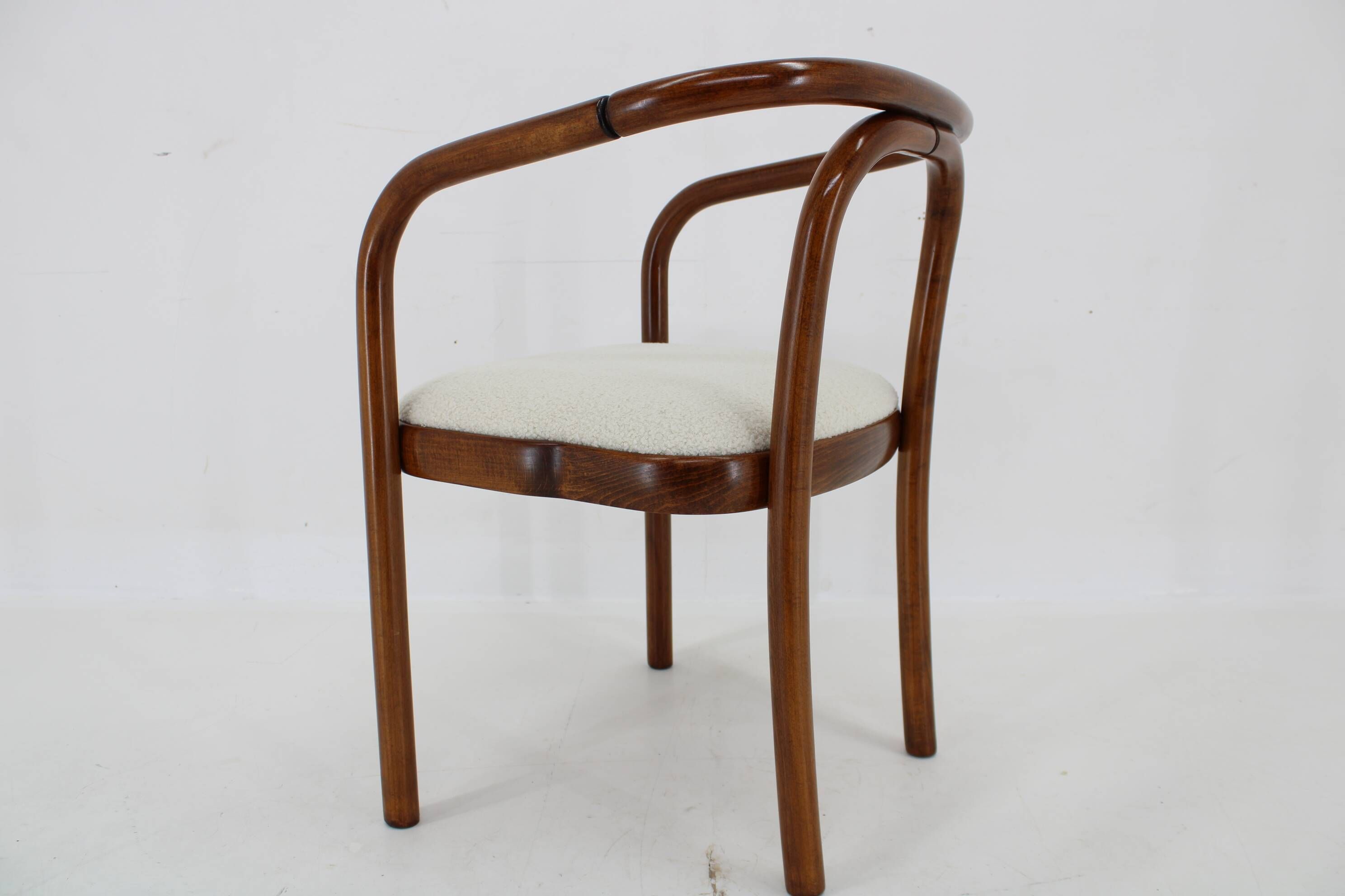 1970s antonin suman set of four dining chair by ton