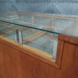 Vintage Store Counter | Retro Display Cabinet | Stylish Mid-Century Shop