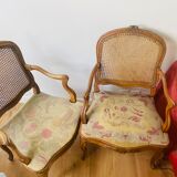 Paire de fauteuils XIXème style Régence