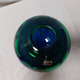Ball vase art glassware workshop Beranek