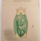 School drawing, study 20s "art nouveau vase"