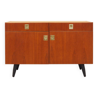 Meuble en teck, design danois, années 1970, production : Danemark