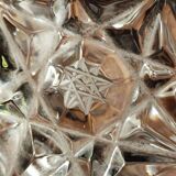 Antique cut crystal candy/sugar bowl