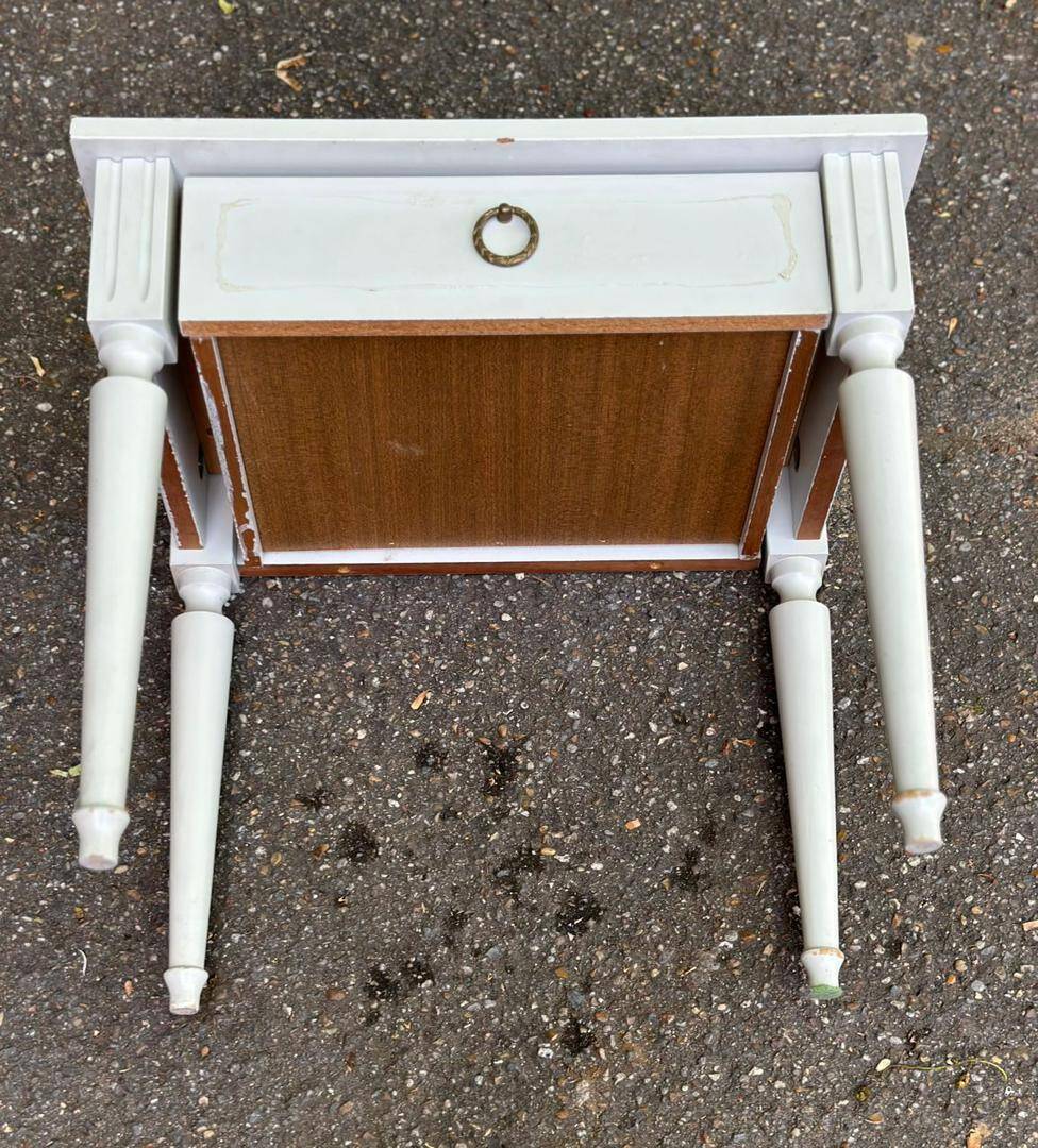 Vintage bedside table Gauthier from the 1980s.