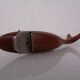 Danish Teak Shark with Stand, 1960s