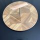 Straw marquetry top