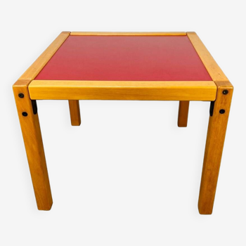 Flötotto Profilsystem coffee table 70s red