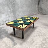 Vintage ceramic coffee table