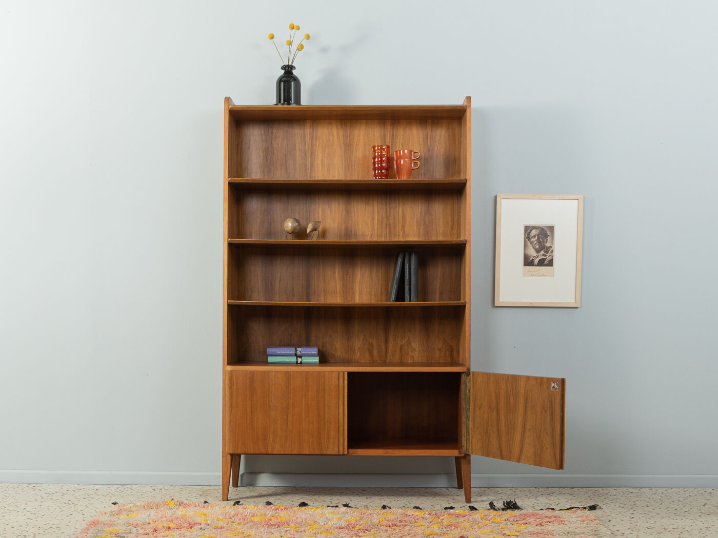 1950s book shelf, WK Möbel
