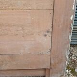 Large antique mirror/wooden frame