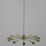 Lustre Spoutnik space age, Tchécoslovaquie, années 1960