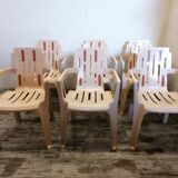 6 Henry Massonnet Boston model chairs