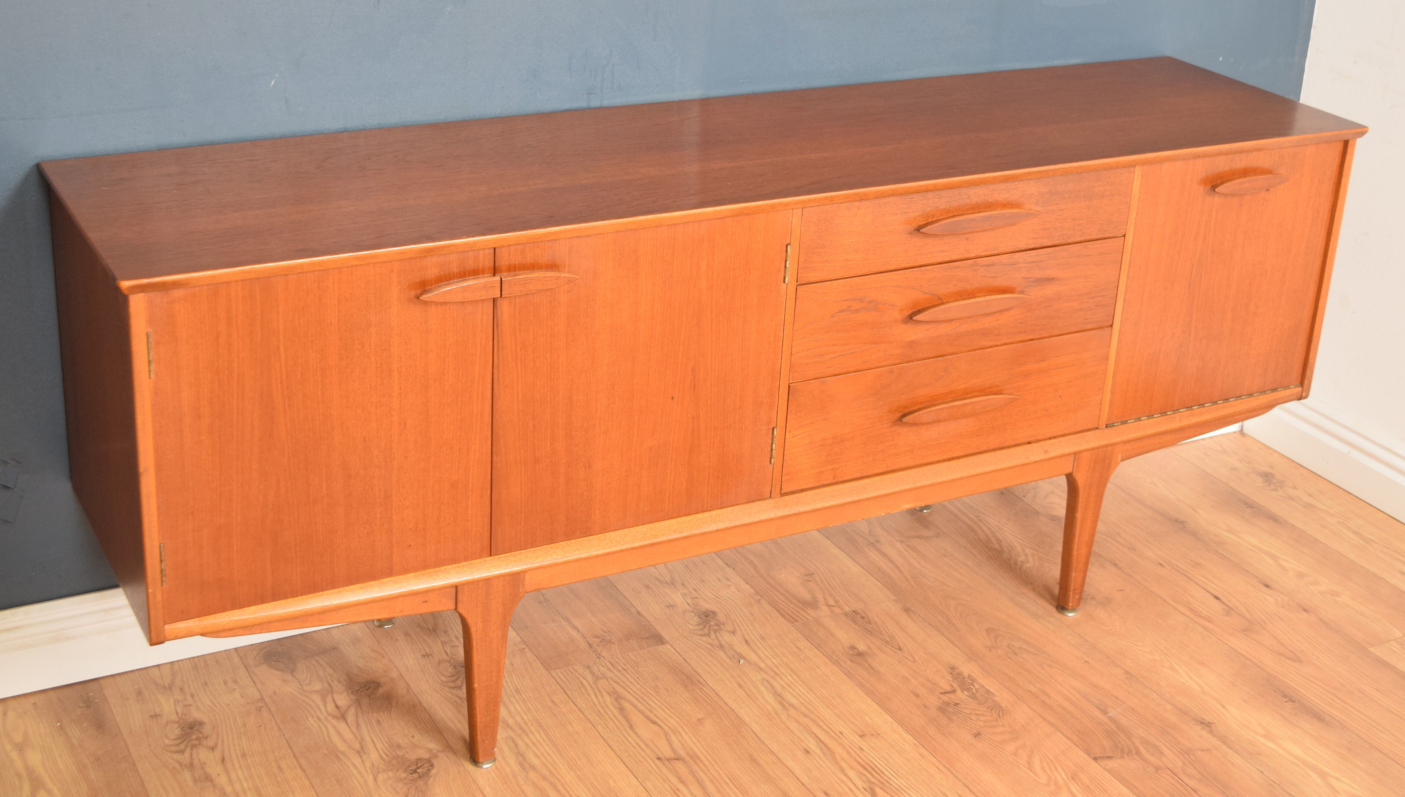 Restored Retro Teak 1960s Jentique Sideboard
