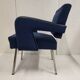 Paire de fauteuils "president" de jacques adnet 1950 vintage 50s 1950s