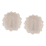 Exclusive Murano glass Sputnik wall sconces by Peill & Putzler, Germany.