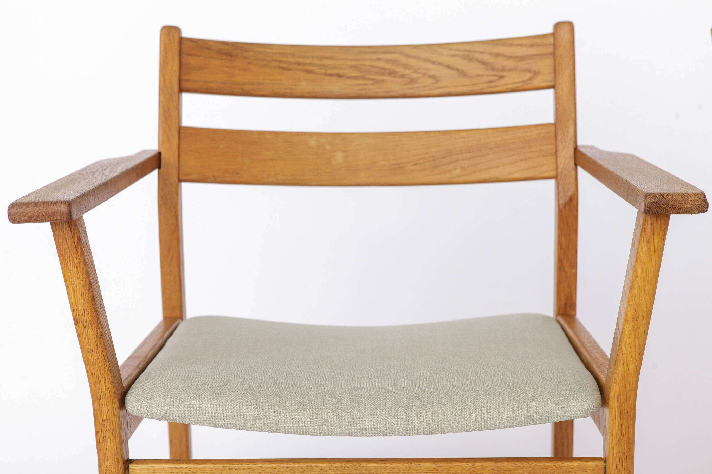 2 of 6 Kurt Østervig Oak Dining Chairs for KP Møbler, 1960s Danish